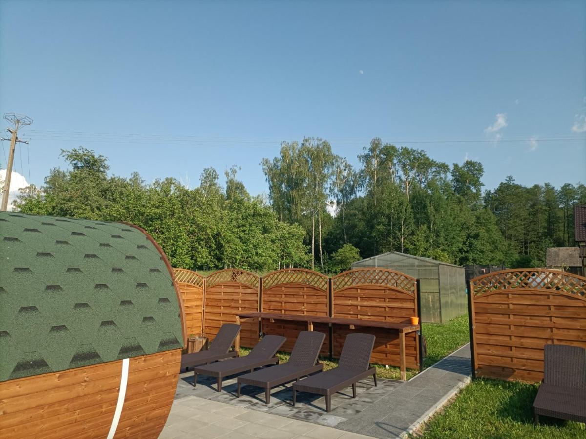 Brzozowy Zakatek-Brzozowa Bania Apartman Tykocin Kültér fotó
