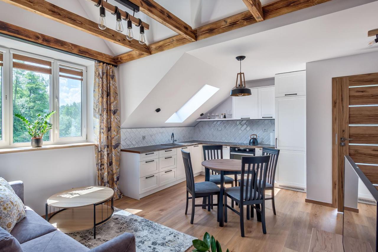 Brzozowy Zakatek-Brzozowa Bania Apartman Tykocin Kültér fotó